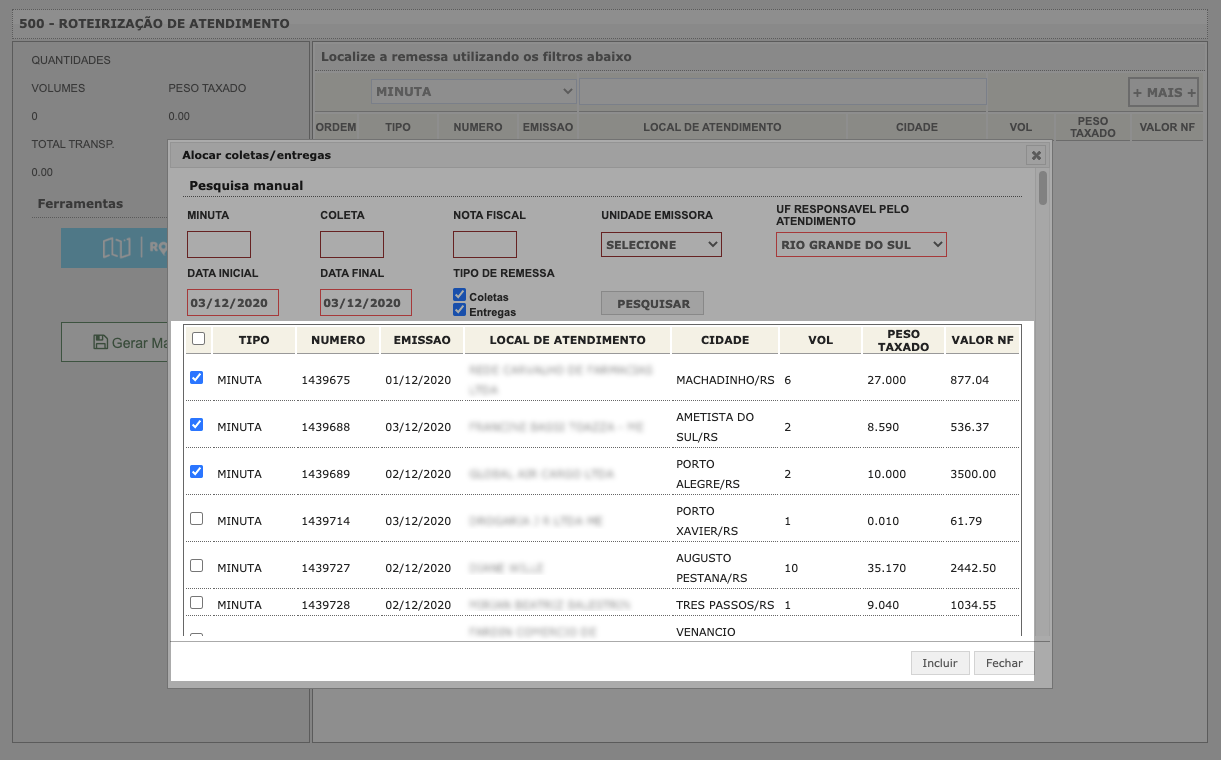 postagem de novos ícones para rastreamento das suas entregas.